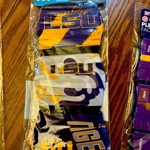 LSU adult pack of 3 face mask